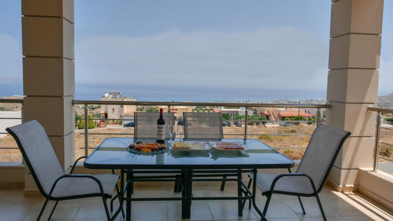Apartament Azur Horizon Oceanview House Kokkini Hani Zewnętrze zdjęcie