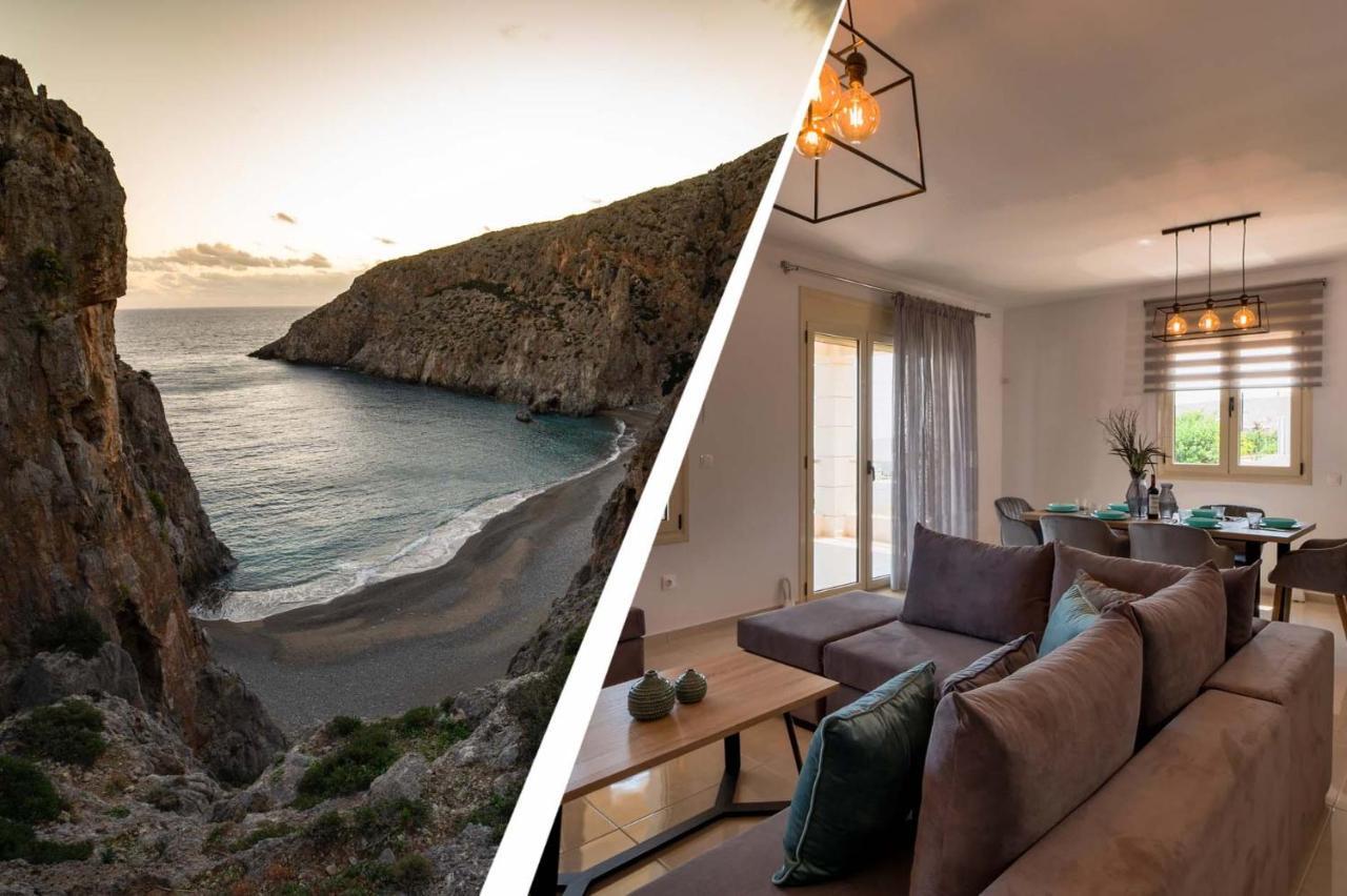 Apartament Azur Horizon Oceanview House Kokkini Hani Zewnętrze zdjęcie